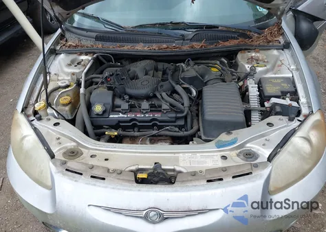 2001 Chrysler Sebring Lx z USA, uszkodzony, nr VIN 1C3EL46U61N641712